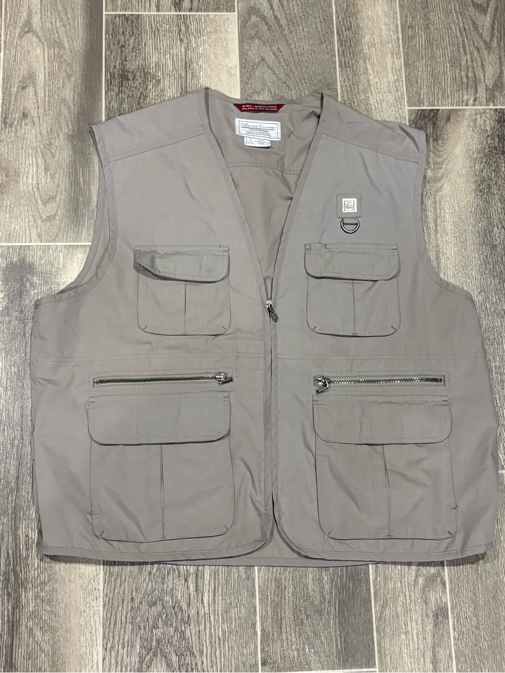 Men's Tilley Multi-Pocket Utility Vest - Gray